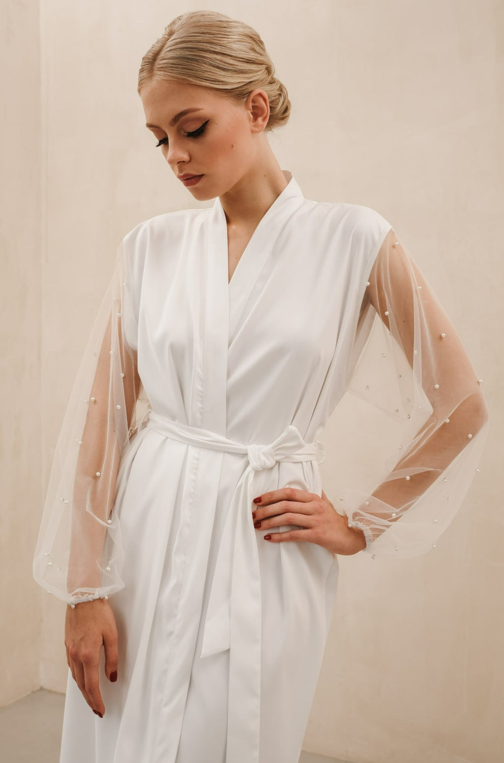 Cheap clearance bridal robe