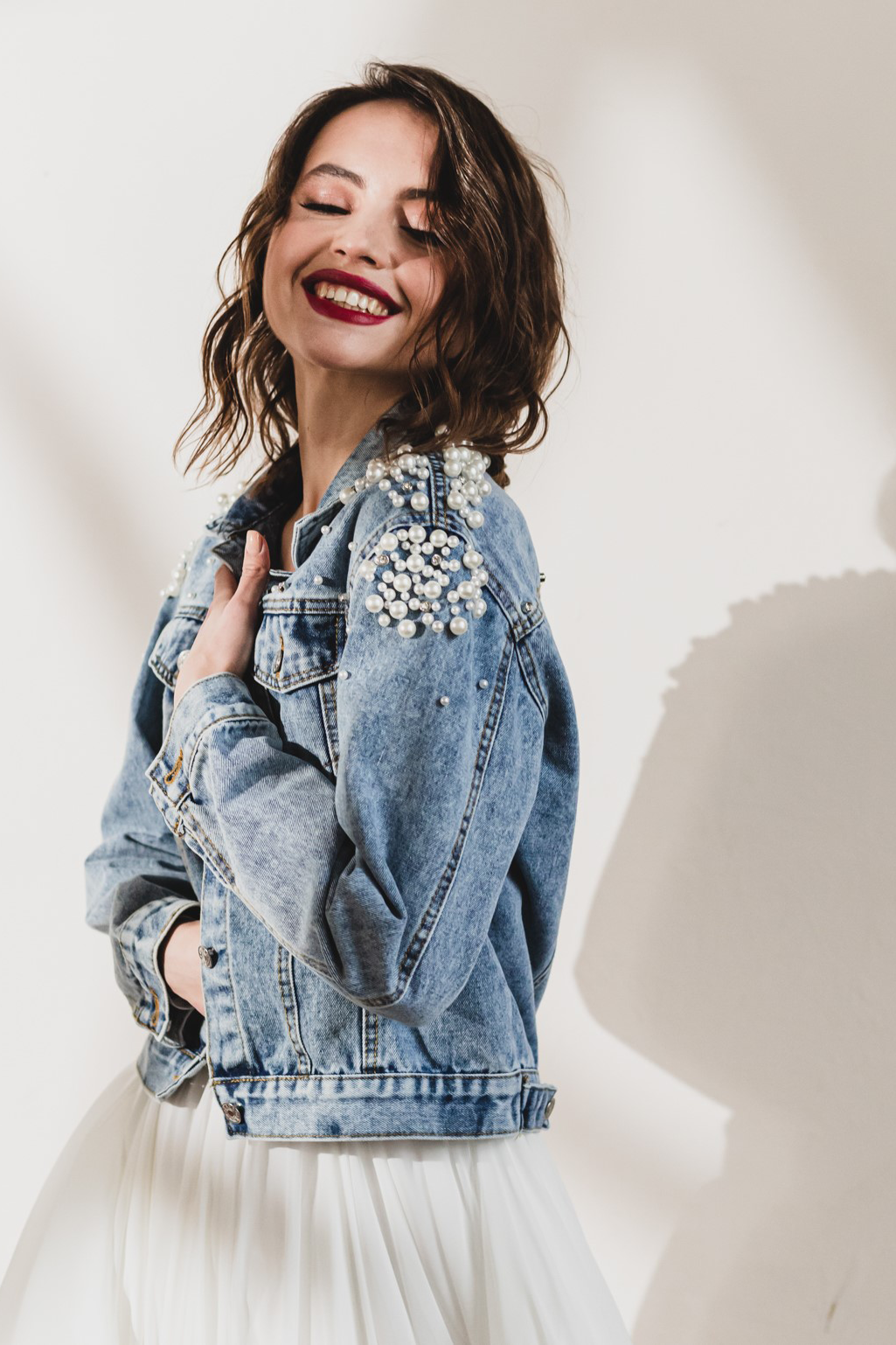 Wifey denim 2025 jacket uk