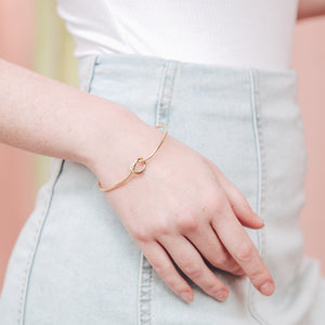Gold Knot Bracelet